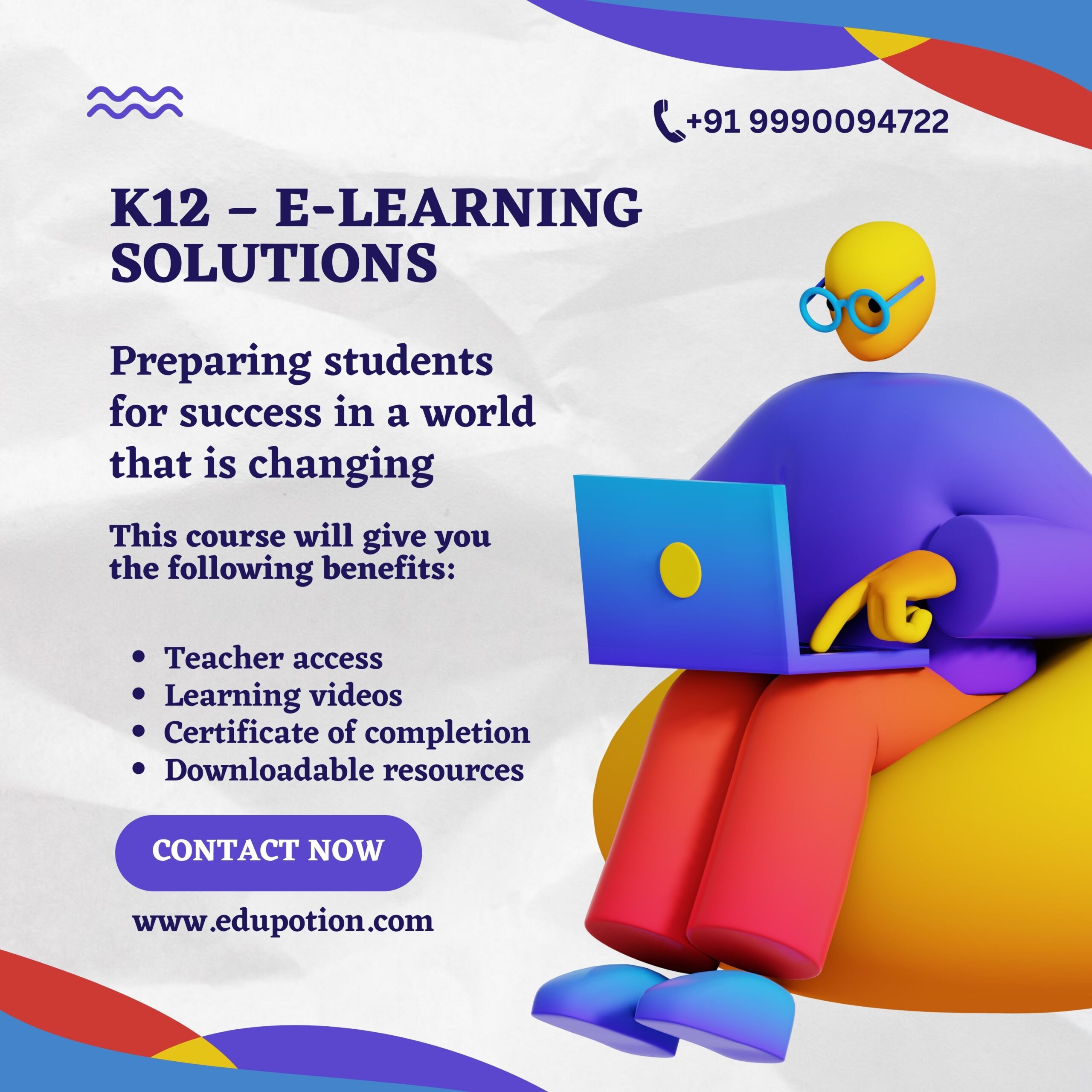K-12 Digital learning Content